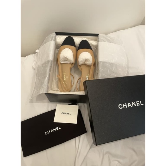 Brand new Chanel slingback - size 38 - Picture 1 of 5